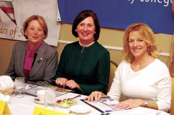 From Left, United States Congresswoman Niki Tsongas; Dianne Anderson, President/ CEO Lawrence General Hospital and Karen Andreas, Regional Publisher, North of Boston Media Group.