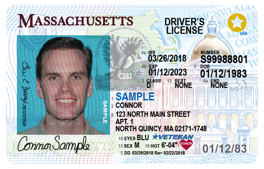 MA Drivers License