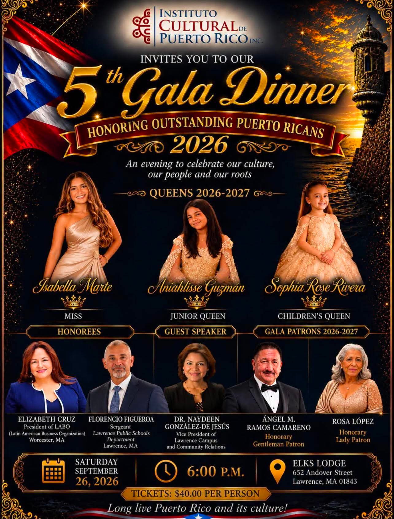 Instituto Cultural Puerto Rico Gala Dinner